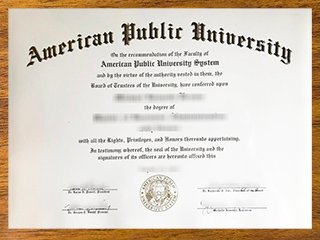 美国公立大学毕业证书