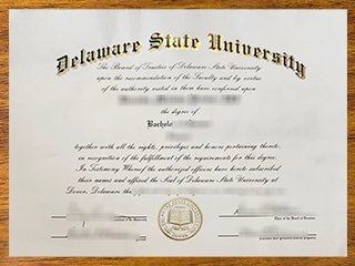 特拉华州立大学毕业证书