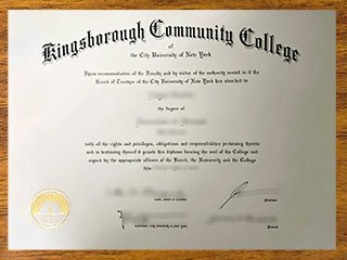 Kingsborough Community College degree