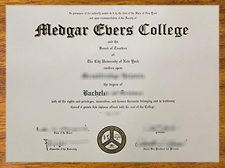 Medgar Evers College degree