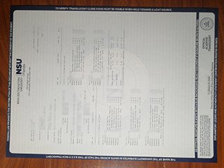 美国诺瓦东南大学成绩单