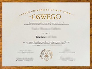 纽约州立大学奥斯威戈分校‌毕业证书