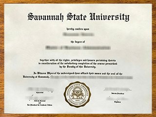 萨凡纳州立大学毕业证书