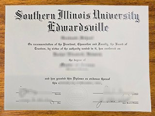 南伊利诺伊大学爱德华兹维尔分校毕业证书