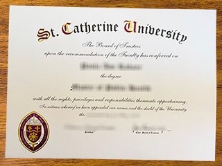 圣凯瑟琳大学毕业证书