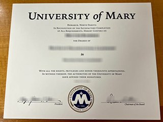玛丽大学毕业证书