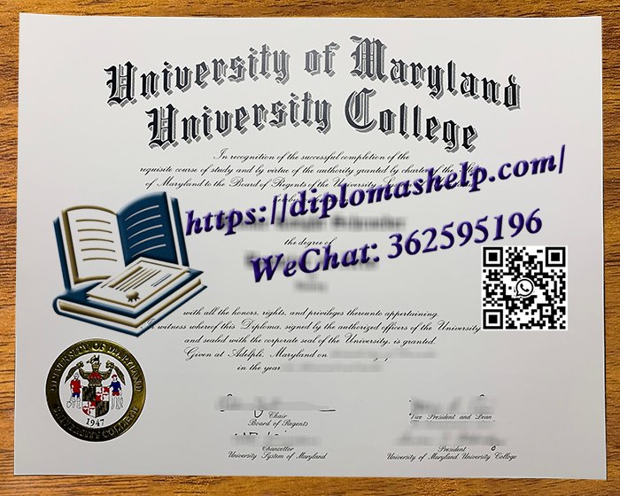 马里兰大学大学学院文凭