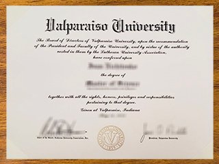瓦尔帕莱索大学毕业证书