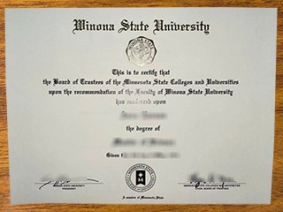 威诺纳州立大学毕业证书