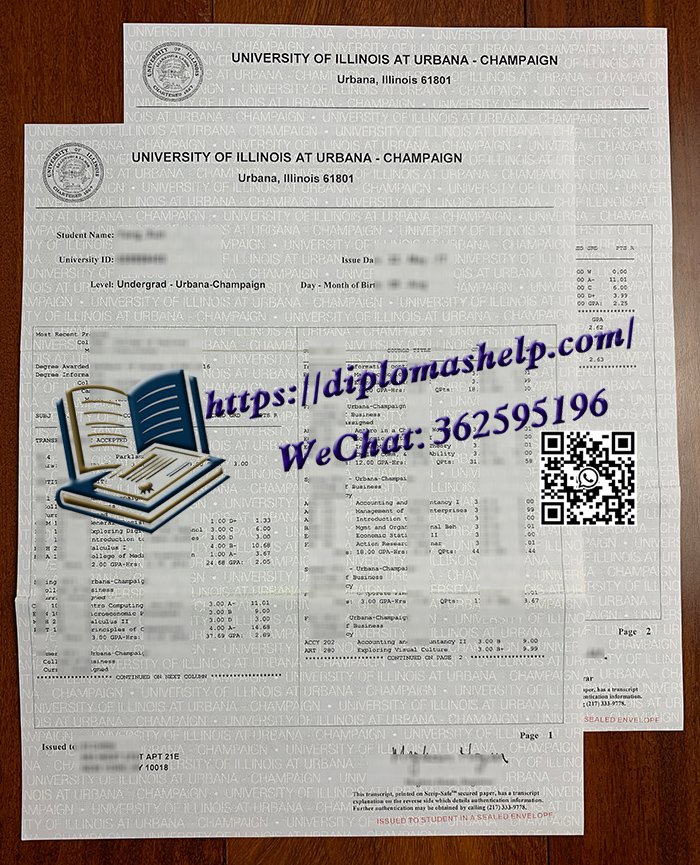 伊利诺伊大学成绩单