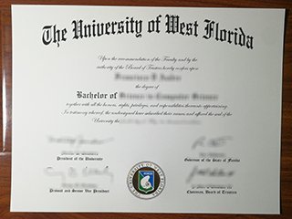 西佛罗里达大学文凭
