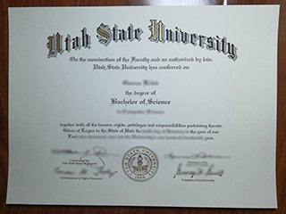 犹他州立大学毕业证书